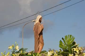 Procesión religiosa por el Valle de Jinámar-Telde (Foto F.J. Santana)